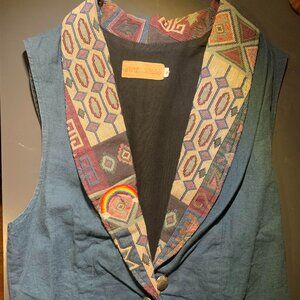 Sweetgrass Western Vest Size M